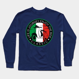 Scooter vespa Long Sleeve T-Shirt